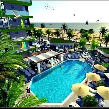 Black Sea View & & Pools Mamaia Nord Apartament *